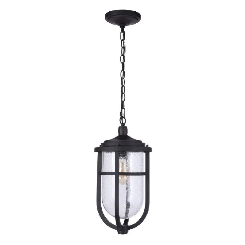 Industrial Ceiling - Mounted Lighting for Assembly PlantsVoyage 1 Light Outdoor Pendant in Midnight Industrial Ceiling - Mounted Lighting for Assembly PlantsVoyage 1 Light Outdoor Pendant in Midnight