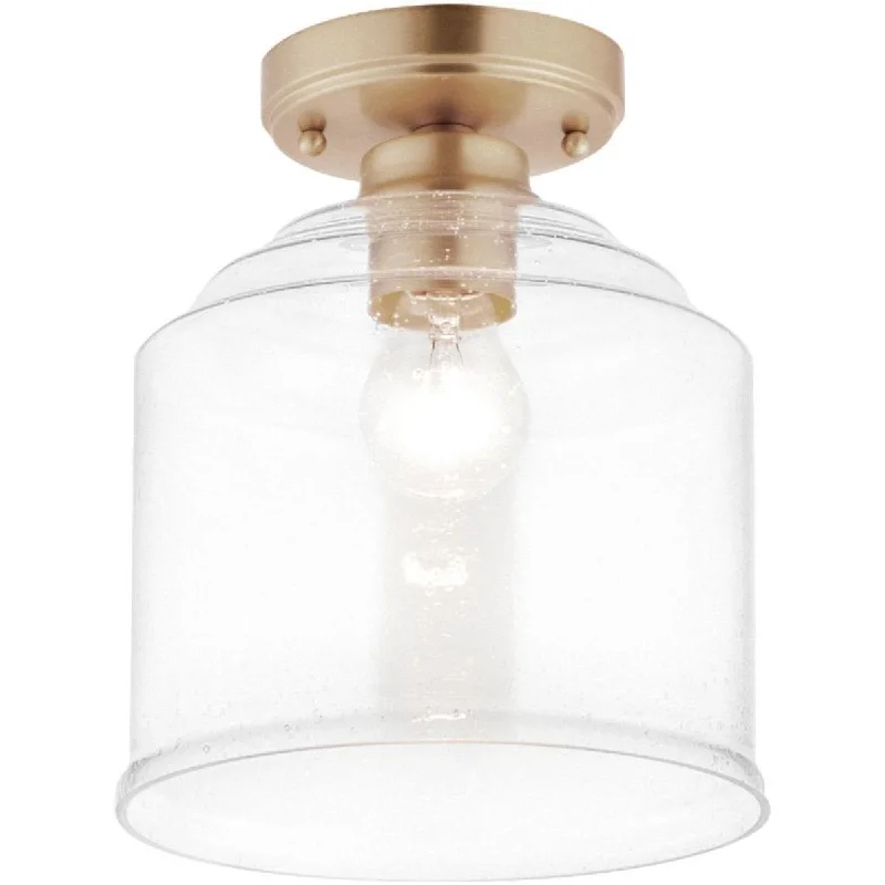 Explosion - Proof Industrial Lighting for Hazardous LocationsAcadia 11 in. Semi Flush Mount Light Gold finish Explosion - Proof Industrial Lighting for Hazardous LocationsAcadia 11 in. Semi Flush Mount Light Gold finish