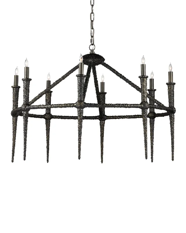 Corrosion - Resistant Industrial Lighting for Coastal FactoriesBlackthorn Eight Light Chandelier Corrosion - Resistant Industrial Lighting for Coastal FactoriesBlackthorn Eight Light Chandelier
