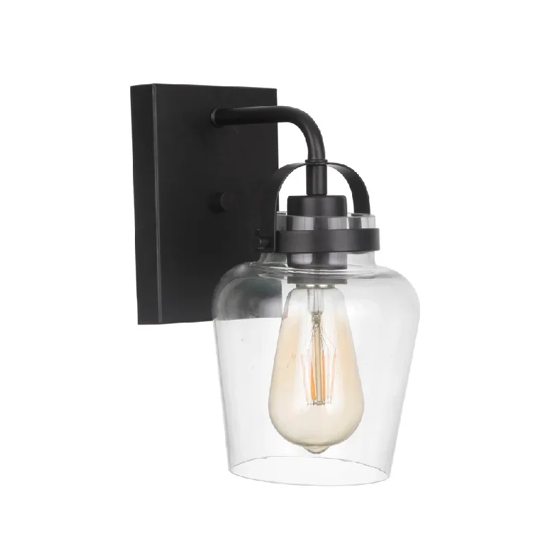 High - Bay LED Industrial Lighting for WarehousesTrystan 1 Light Wall Sconce in Flat Black High - Bay LED Industrial Lighting for WarehousesTrystan 1 Light Wall Sconce in Flat Black