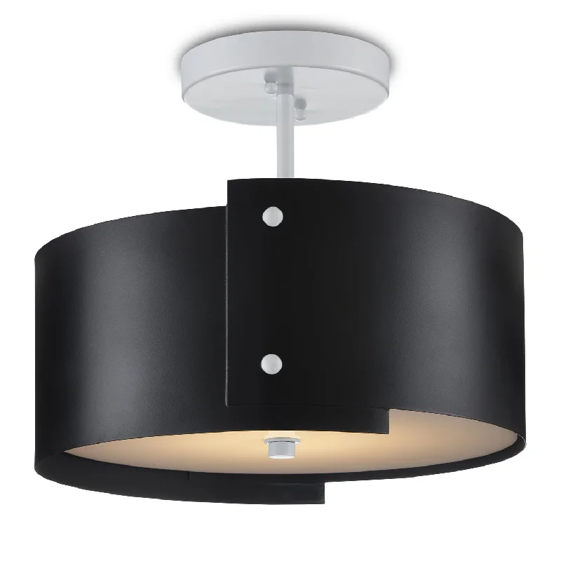 Energy - Efficient Industrial Lighting for Cost - SavingsRitsu LED Semi-Flush Mount Energy - Efficient Industrial Lighting for Cost - SavingsRitsu LED Semi-Flush Mount