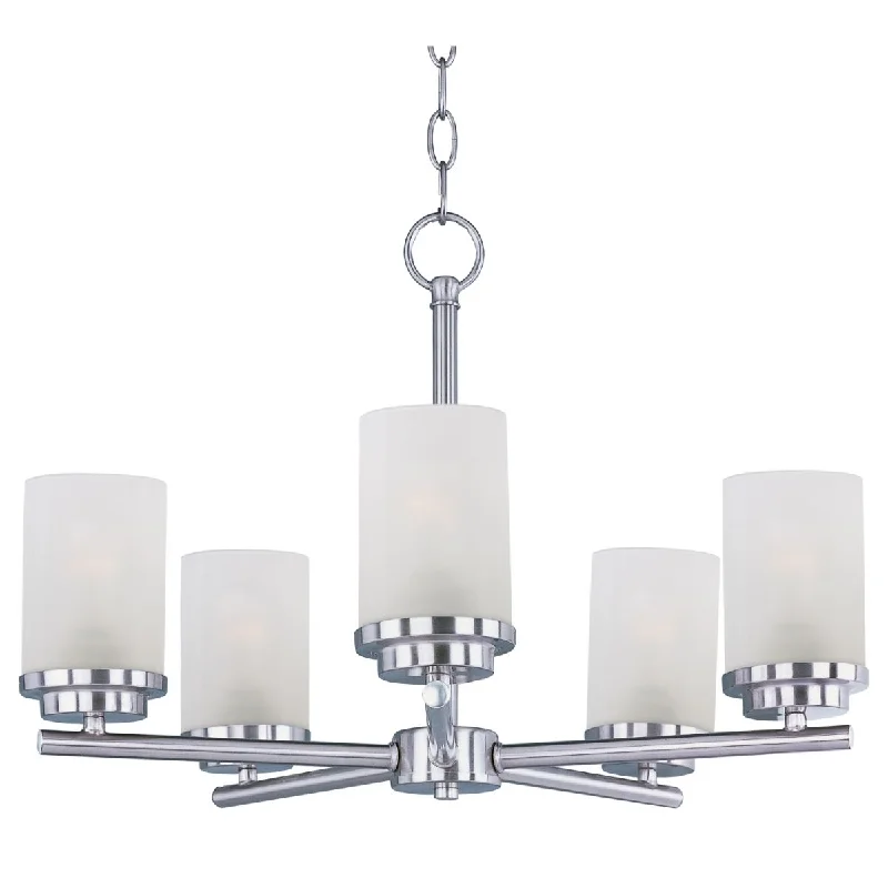 Industrial Flood Lighting for Outdoor Loading DocksCorona 22 in. 5 Lights Chandelier Satin Nickel Finish Frosted Glass Industrial Flood Lighting for Outdoor Loading DocksCorona 22 in. 5 Lights Chandelier Satin Nickel Finish Frosted Glass