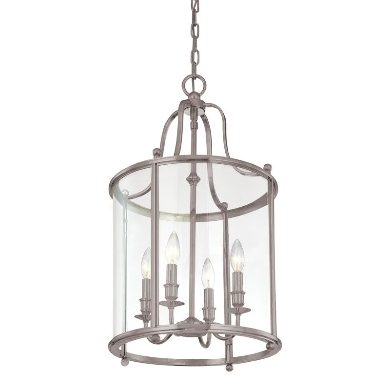 Industrial Emergency Lighting for Safety in FactoriesMansfield Four Light Pendant