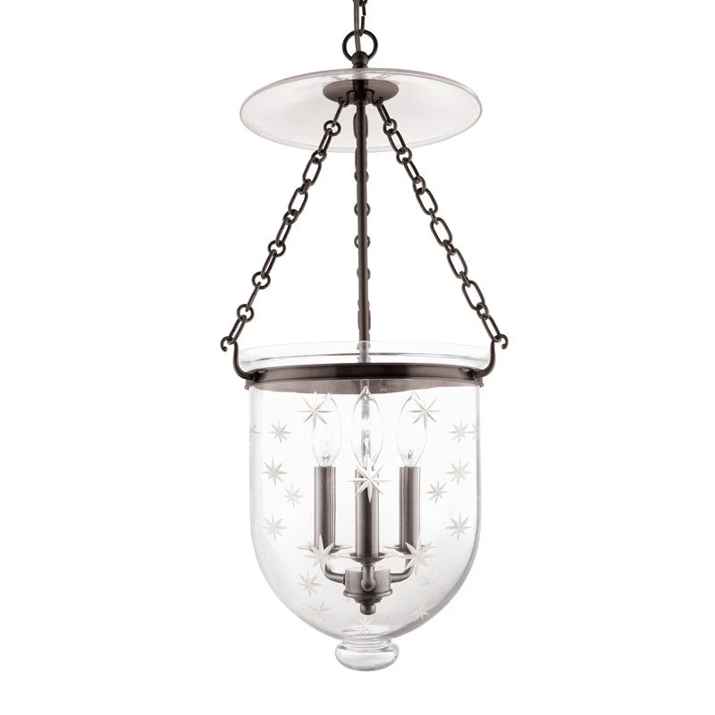 Industrial Lighting for Pharmaceutical ManufacturingHampton Three Light Pendant