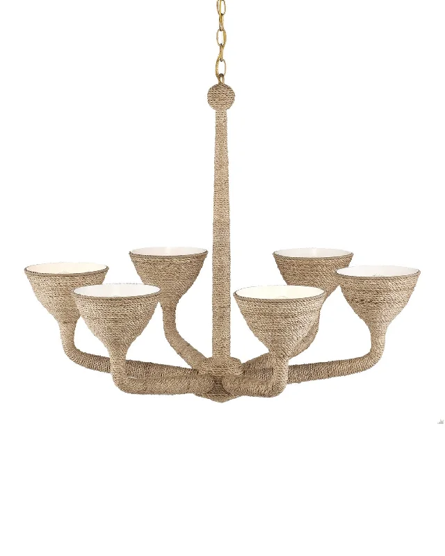 Durable Industrial Lighting for Harsh EnvironmentsMarbella Six Light Chandelier