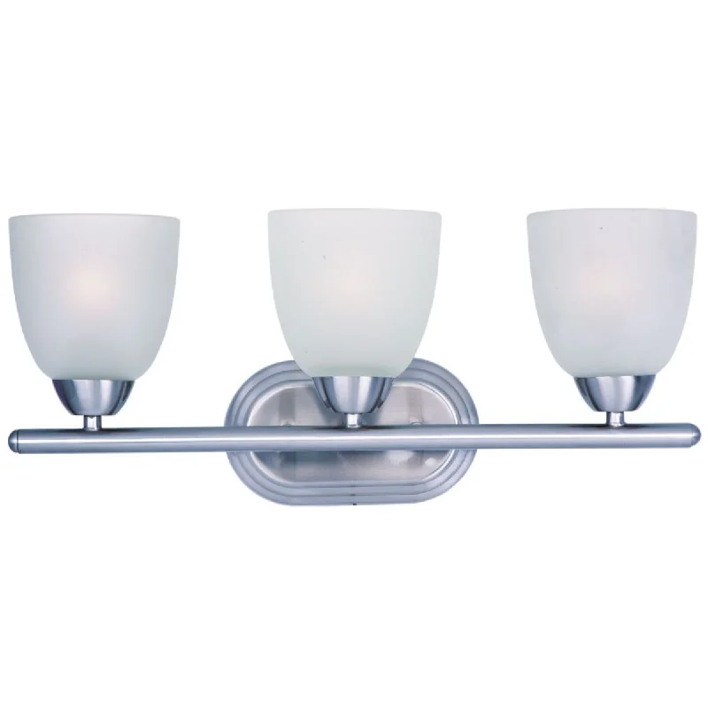 Waterproof Industrial Lighting for Wet AreasAxis 21 in. 3 Lights Vanity Light Polished Chrome Finish