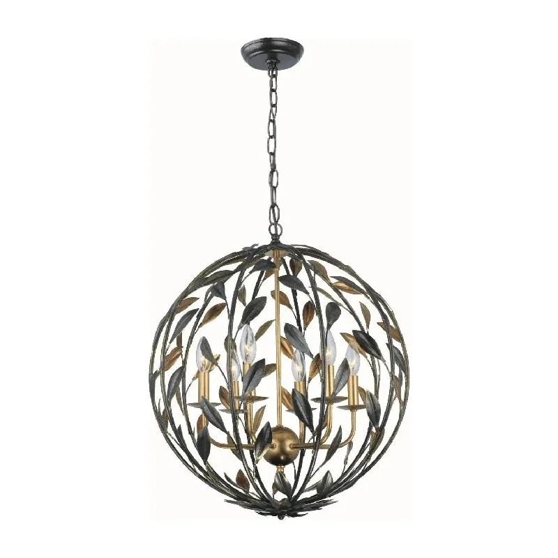 Track lighting for highlighting bookcasesBroche Chandelier - Sphere