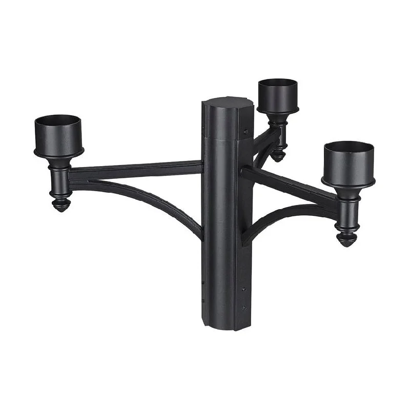 Track lighting for creating a focal point3-Light Outdoor Post Head