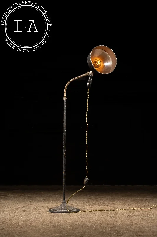 Industrial Lighting for Chemical PlantsVintage Repurposed Zorex Infra-Red Therapeutic Gooseneck Lamp by Ajusco Industrial Lighting for Chemical PlantsVintage Repurposed Zorex Infra-Red Therapeutic Gooseneck Lamp by Ajusco