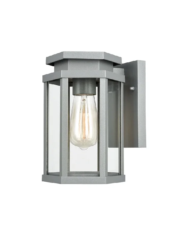 Track lighting with colored glass accentswood wall lamps with natural grain for a warm and organic feelAlsatian Outdoor Wall Light IP44 - Silver Aluminium Track lighting with colored glass accentswood wall lamps with natural grain for a warm and organic feelAlsatian Outdoor Wall Light IP44 - Silver Aluminium