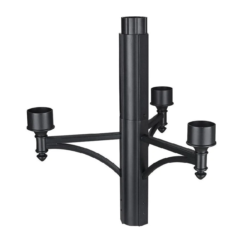 Track lighting for enhancing the architecture4-Light Outdoor Post Head