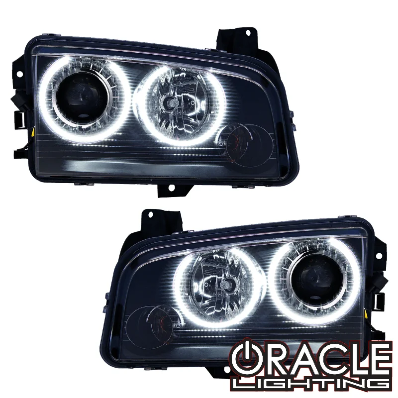 Track lighting for modernizing traditional interiorsORACLE Lighting 2008-2010 Dodge Charger Pre-Assembled Halo Headlights - HID