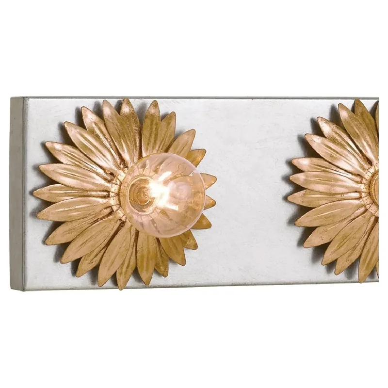 White track lighting for a clean lookBroche Bathroom Vanity
