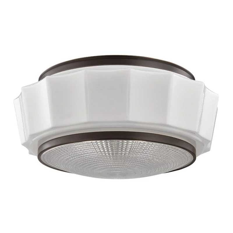 Industrial Task Lighting for Precision WorkstationsOdessa Three Light Flush Mount