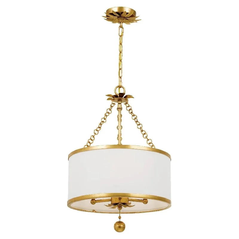 Industrial - style track lighting for loftsBroche Chandelier - Drum