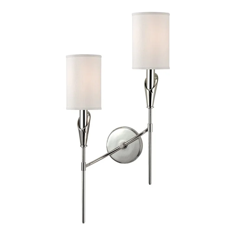 Adjustable Industrial Lighting for Flexible IlluminationTate Two Light Wall Sconce