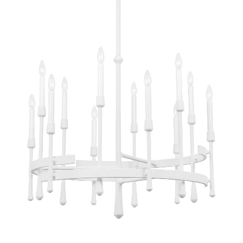 Industrial Lighting for Electronics ManufacturingHathaway 12 Light Chandelier
