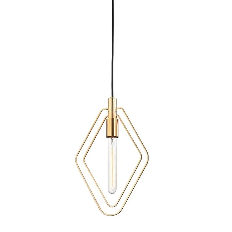 Industrial Lighting for Metal Fabrication ShopsMasonville One Light Pendant