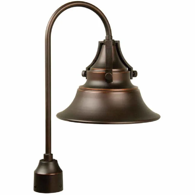 Industrial Lighting for Printing Press FacilitiesUnion 1 Light Outdoor Post Mount in Oiled Bronze Gilded Industrial Lighting for Printing Press FacilitiesUnion 1 Light Outdoor Post Mount in Oiled Bronze Gilded