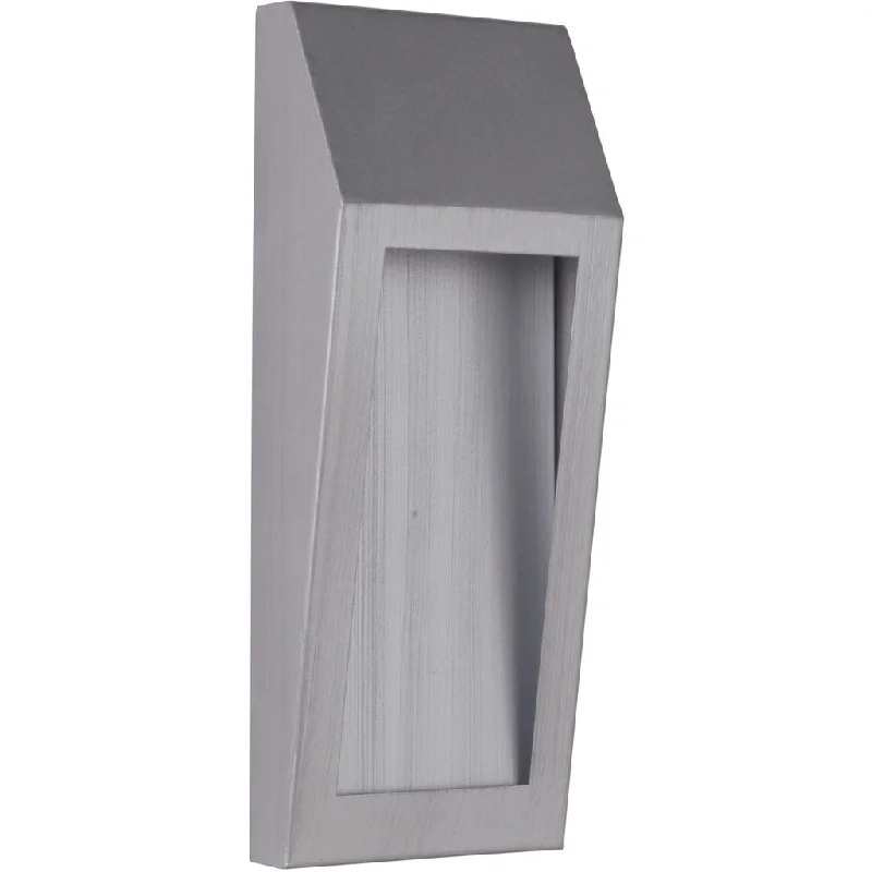 Explosion - Proof Industrial Lighting for Hazardous LocationsWedge 1 Light Small LED Outdoor Pocket Sconce in Brushed Aluminum Explosion - Proof Industrial Lighting for Hazardous LocationsWedge 1 Light Small LED Outdoor Pocket Sconce in Brushed Aluminum