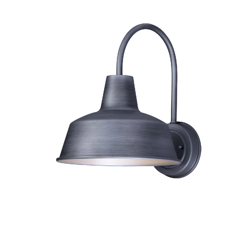 Industrial Lighting for Printing Press FacilitiesPier M 10 In. Outdoor Barn Light Graphite Finish