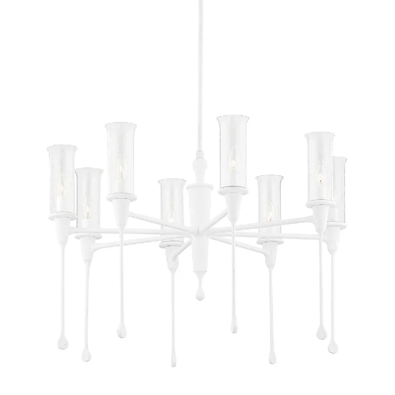 Industrial Emergency Lighting for Safety in FactoriesChisel Eight Light Chandelier