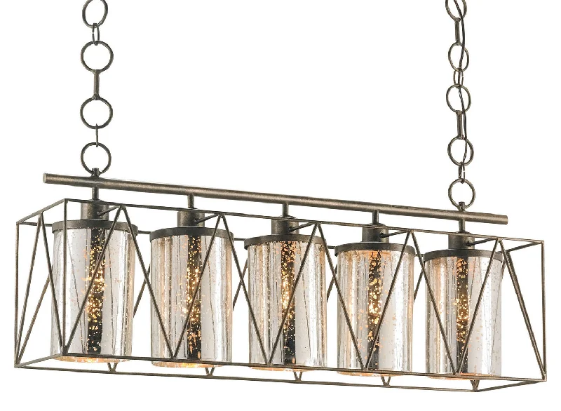 Industrial Flood Lighting for Outdoor Loading DocksMarmande Five Light Chandelier