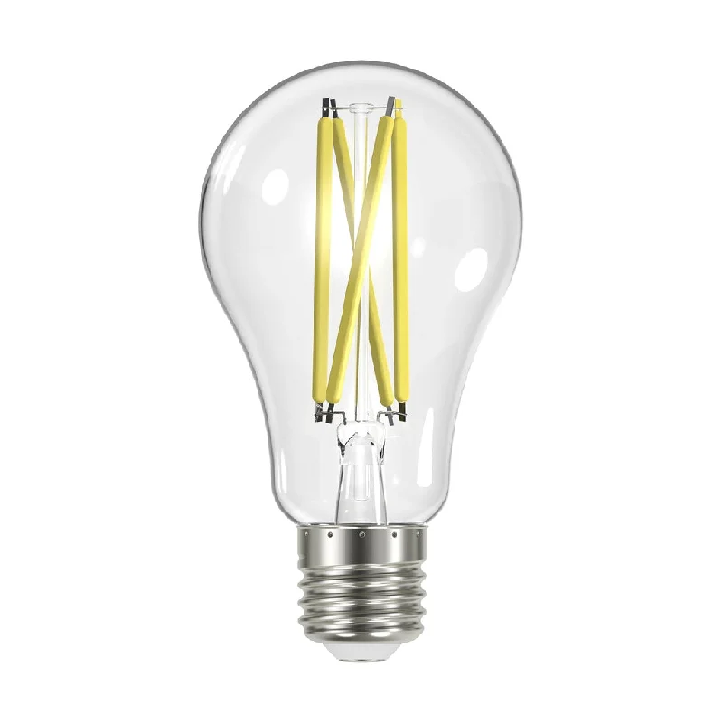 Industrial Lighting for Metal Fabrication Shops12.5 Watt LED A19 - Clear - Medium Base - 4000K - 90 CRI - 120 Volt - 6 Pack Industrial Lighting for Metal Fabrication Shops12.5 Watt LED A19 - Clear - Medium Base - 4000K - 90 CRI - 120 Volt - 6 Pack