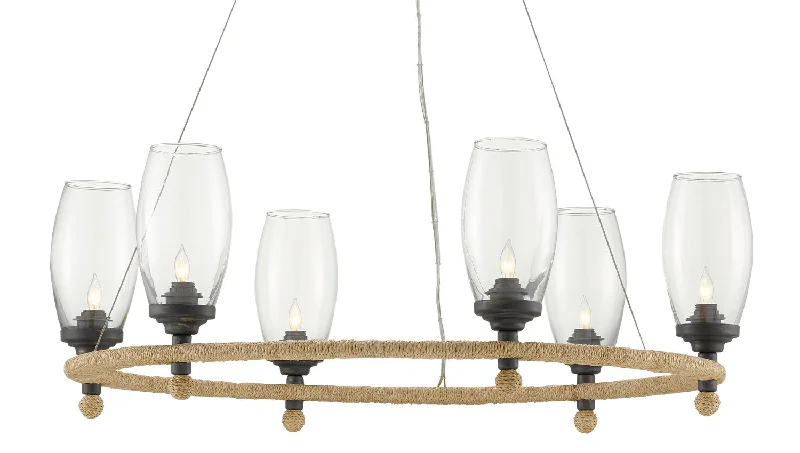 Industrial Lighting for Food Processing FactoriesHightider Six Light Chandelier