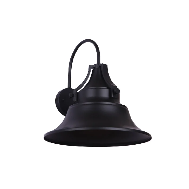 Industrial Ceiling - Mounted Lighting for Assembly PlantsUnion 1 Light Large Outdoor Wall Lantern in Midnight Industrial Ceiling - Mounted Lighting for Assembly PlantsUnion 1 Light Large Outdoor Wall Lantern in Midnight