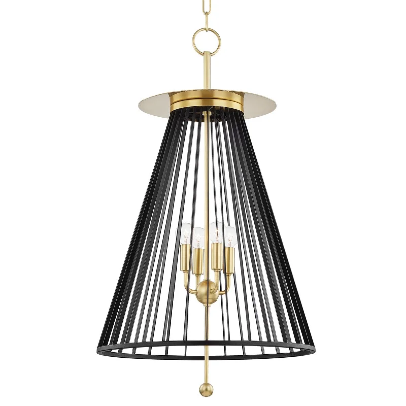 Industrial Lighting for Electronics ManufacturingCagney Four Light Pendant