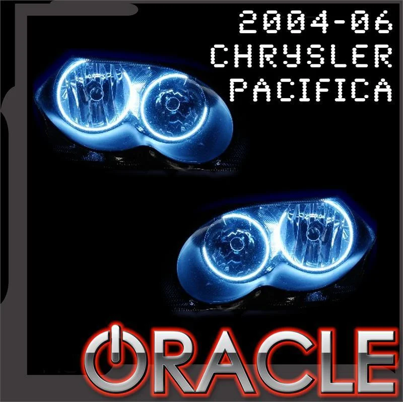 Track lighting with a long - lasting lifespanORACLE Lighting 2004-2008 Chrysler Pacifica LED Headlight Halo Kit Track lighting with a long - lasting lifespanORACLE Lighting 2004-2008 Chrysler Pacifica LED Headlight Halo Kit