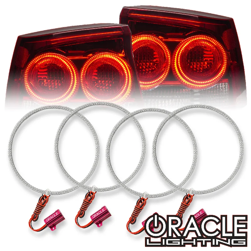 Low - voltage track lighting for safety2009-2010 Dodge Charger ORACLE Tail Light Halo Kit Low - voltage track lighting for safety2009-2010 Dodge Charger ORACLE Tail Light Halo Kit