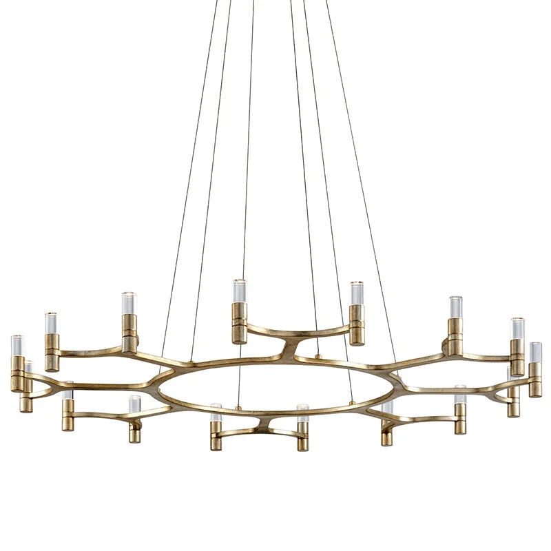 Contemporary track lighting in black finishNexus Chandelier