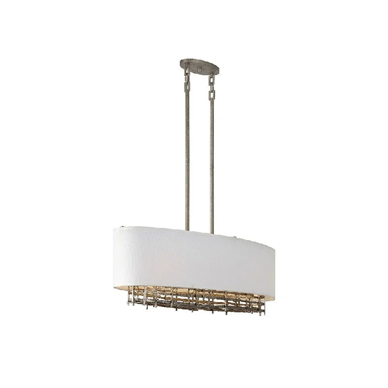 Bohemian - Style Beaded Chandeliers for Eclectic DecorBohemian - Style Beaded Chandeliers for Eclectic DecorCameo 4-Light Linear Chandelier