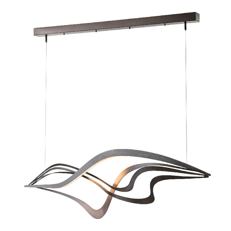 Chandeliers for Low Ceilings to Avoid OvercrowdingChandeliers for Low Ceilings to Avoid OvercrowdingCrossing Waves LED Pendant