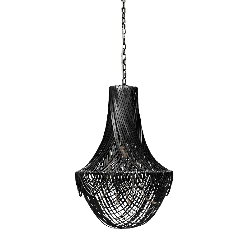 Ceiling - Mounted Chandeliers for Standard CeilingsCeiling - Mounted Chandeliers for Standard CeilingsSmall Empire Leather Chandelier in Premium Leather Ceiling - Mounted Chandeliers for Standard CeilingsCeiling - Mounted Chandeliers for Standard CeilingsSmall Empire Leather Chandelier in Premium Leather