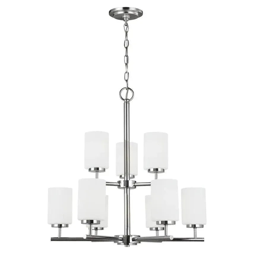Art Deco Chandeliers for a Retro - Glam LookArt Deco Chandeliers for a Retro - Glam LookOslo Nine Light Chandelier (with Bulbs)