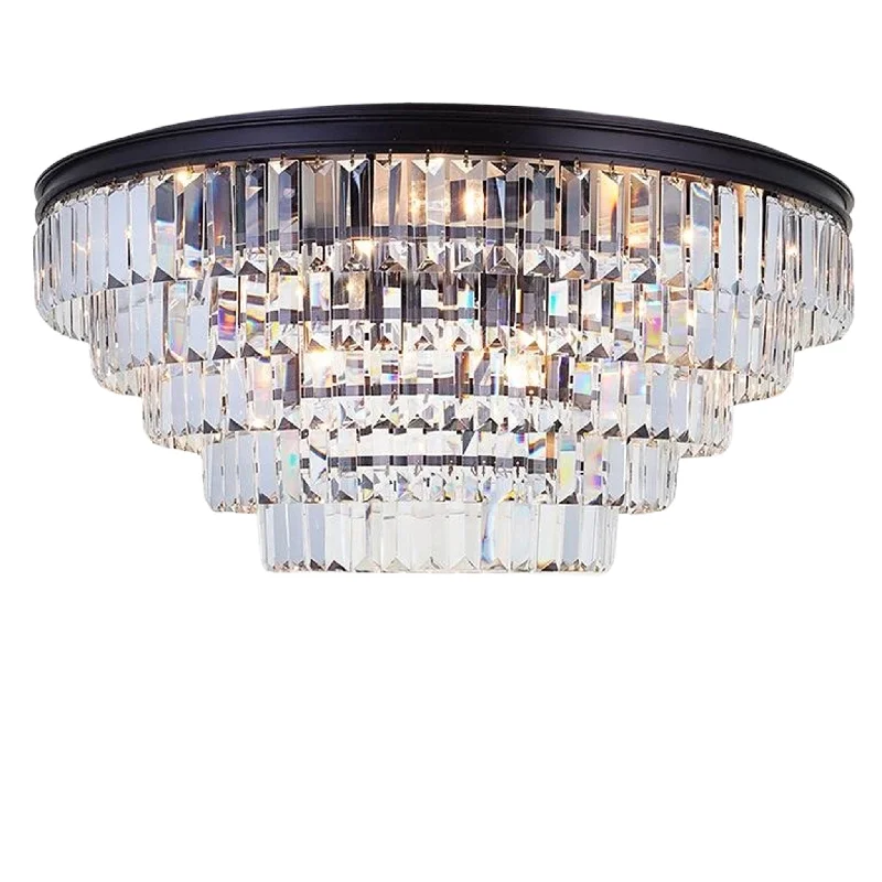 Chandeliers with Venetian Glass for a Luxurious LookChandeliers with Venetian Glass for a Luxurious LookJordan Collection - Flush Mount Chandelier - 70cm - Warm Bronze Chandeliers with Venetian Glass for a Luxurious LookChandeliers with Venetian Glass for a Luxurious LookJordan Collection - Flush Mount Chandelier - 70cm - Warm Bronze