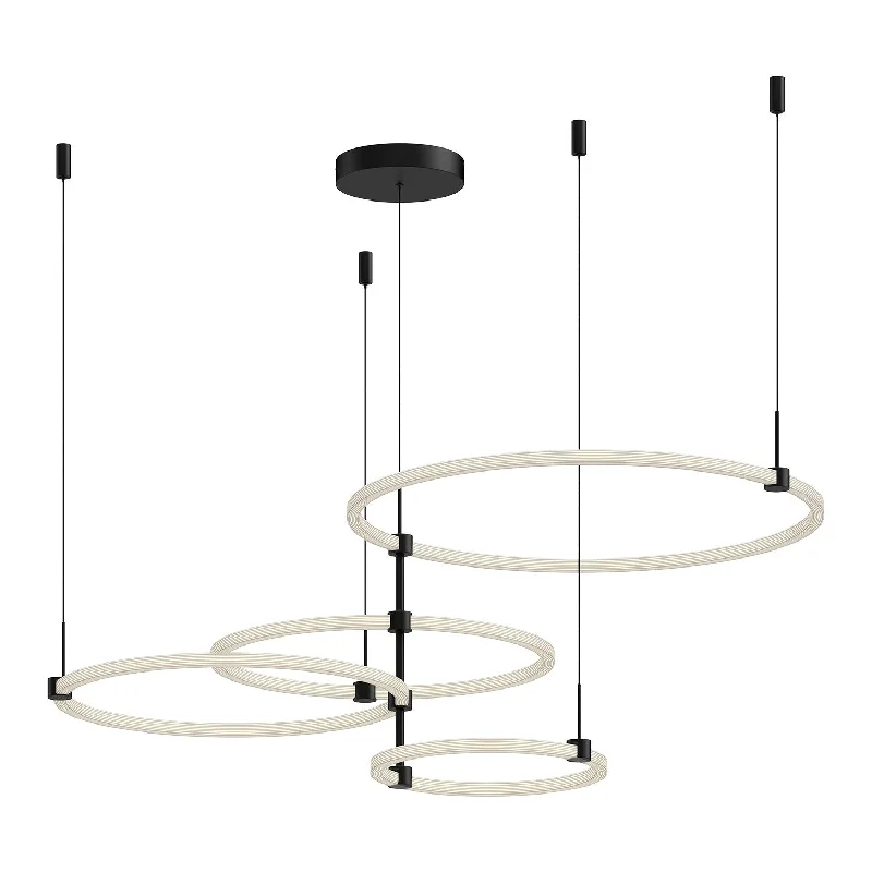 Chandeliers with Clear Crystal for a Sparkling EffectChandeliers with Clear Crystal for a Sparkling EffectBruni LED Chandelier