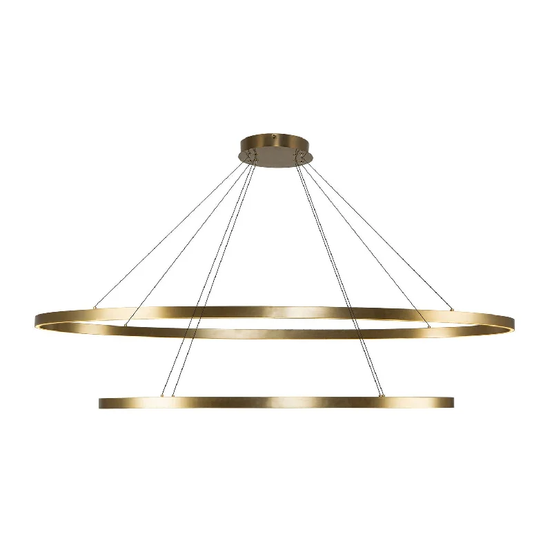 Chandeliers with Frosted Glass for a Softer Light DiffusionChandeliers with Frosted Glass for a Softer Light DiffusionOvale LED Chandelier