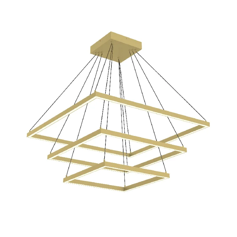 Chandeliers with Clear Crystal for a Sparkling EffectChandeliers with Clear Crystal for a Sparkling EffectPiazza LED Chandelier