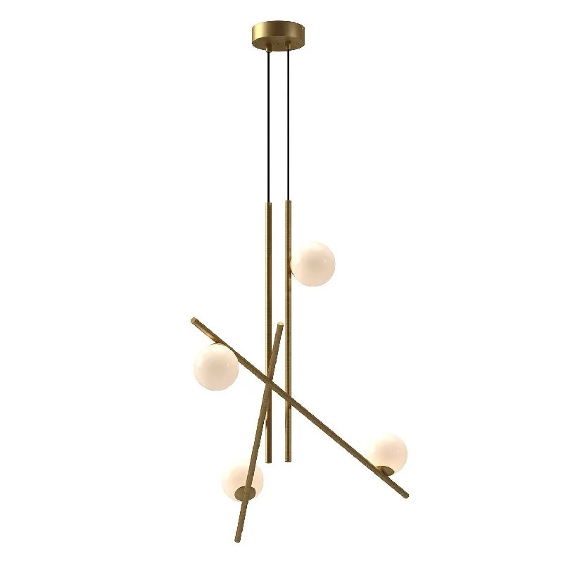 Chandeliers with Metal Frames in Copper FinishChandeliers with Metal Frames in Copper FinishAmara LED Chandelier