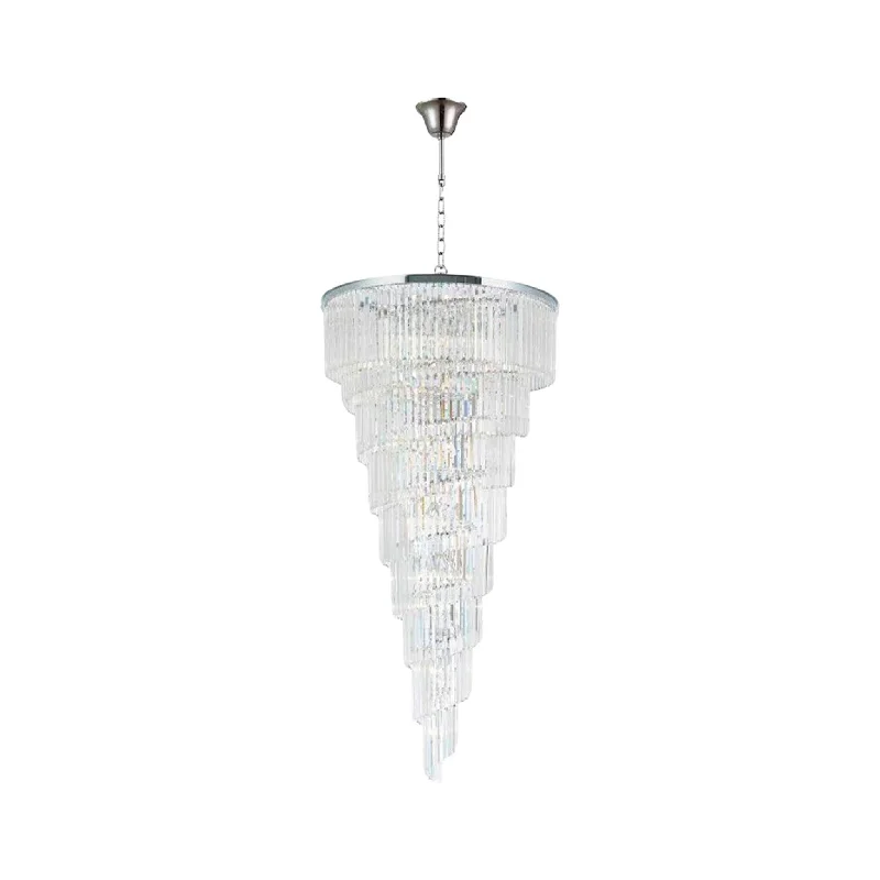 Art Deco Chandeliers for a Retro - Glam LookArt Deco Chandeliers for a Retro - Glam LookNewYork Oasis Spiral Chandelier - Chrome - Width: 90cm Art Deco Chandeliers for a Retro - Glam LookArt Deco Chandeliers for a Retro - Glam LookNewYork Oasis Spiral Chandelier - Chrome - Width: 90cm