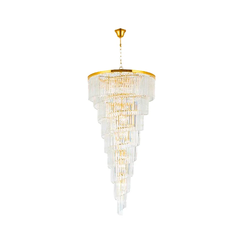 Oversized Chandeliers as a Statement Piece in Living RoomsOversized Chandeliers as a Statement Piece in Living RoomsNewYork Oasis Spiral Chandelier - Gold - Width: 90cm Oversized Chandeliers as a Statement Piece in Living RoomsOversized Chandeliers as a Statement Piece in Living RoomsNewYork Oasis Spiral Chandelier - Gold - Width: 90cm