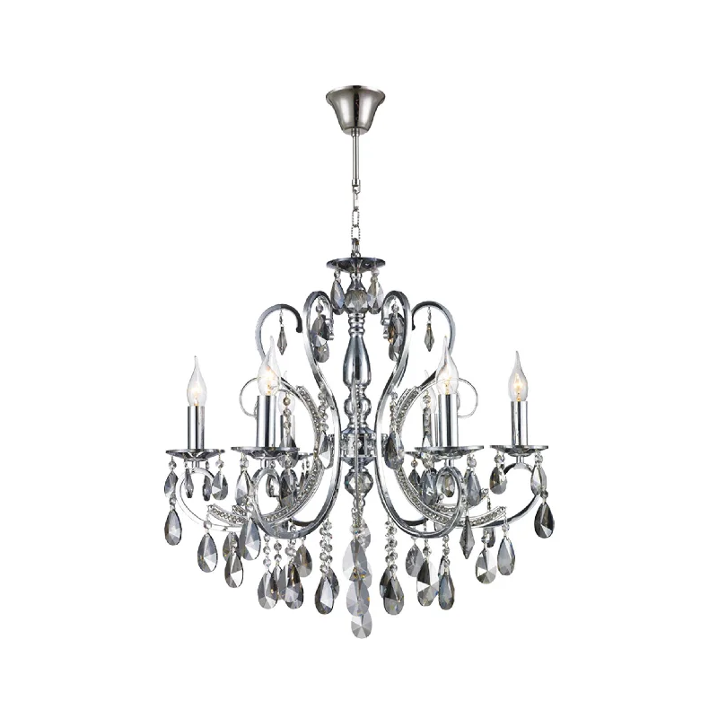 Victorian - Inspired Chandeliers with Ornate DetailsVictorian - Inspired Chandeliers with Ornate DetailsNewYork Princess 6 Arm Chandelier - SMOKE - W:62 Victorian - Inspired Chandeliers with Ornate DetailsVictorian - Inspired Chandeliers with Ornate DetailsNewYork Princess 6 Arm Chandelier - SMOKE - W:62