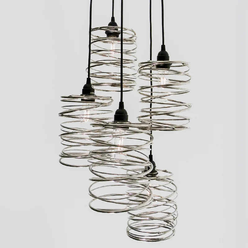 Chandeliers with Murano Glass for a High - End Artistic TouchChandeliers with Murano Glass for a High - End Artistic TouchSPIRAL NEST - CASCADING 5 Chandelier Chandeliers with Murano Glass for a High - End Artistic TouchChandeliers with Murano Glass for a High - End Artistic TouchSPIRAL NEST - CASCADING 5 Chandelier
