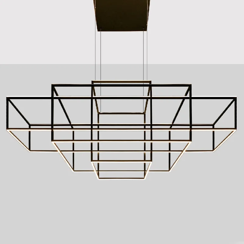 Chandeliers with Candle - Style Bulbs for a Classic AestheticChandeliers with Candle - Style Bulbs for a Classic AestheticSTACK LED Chandelier