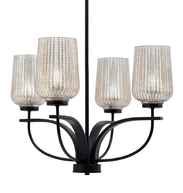 Chandeliers for Living Rooms to Create a Focal PointChandeliers for Living Rooms to Create a Focal PointToltec Cavella 3904-MB-4253 Chandelier Light - Matte Black