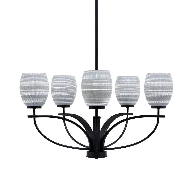 Mini Chandeliers for Adding Charm to Small SpacesMini Chandeliers for Adding Charm to Small SpacesToltec Cavella 3905-MB-4022 Chandelier Light - Matte Black